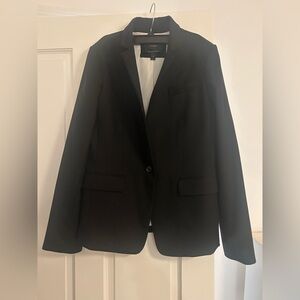 J Crew black wool blazer